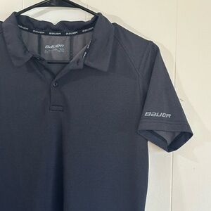 Boys Bauer polo size XL dark gray